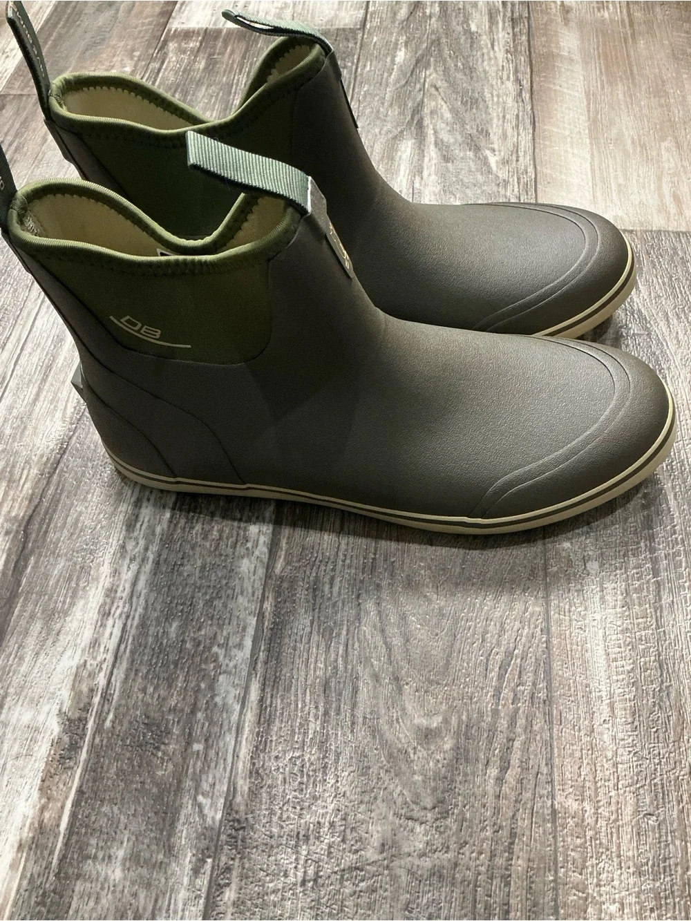 Waterproof Brown Chelsea-Style Men’s Rain & Snow Boots Size 13